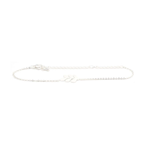 LEAF bracelet silver