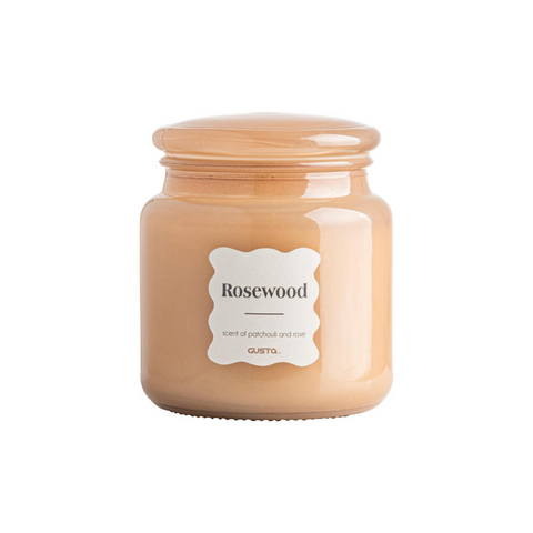 Geurkaars apothekerspot Rosewood