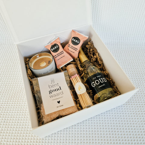 Cadeaubox jij bent goud waard