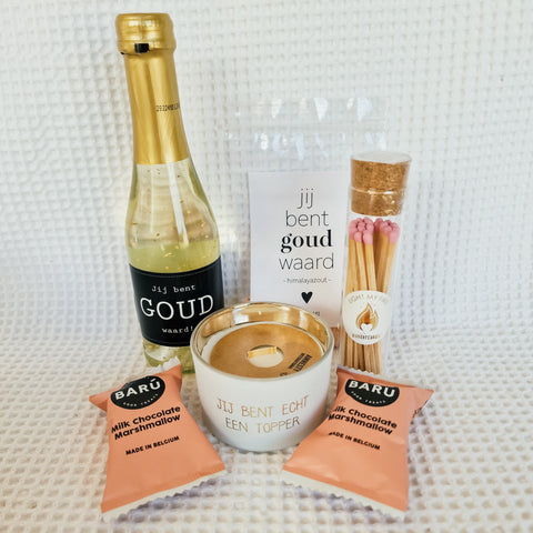 Cadeaubox jij bent goud waard