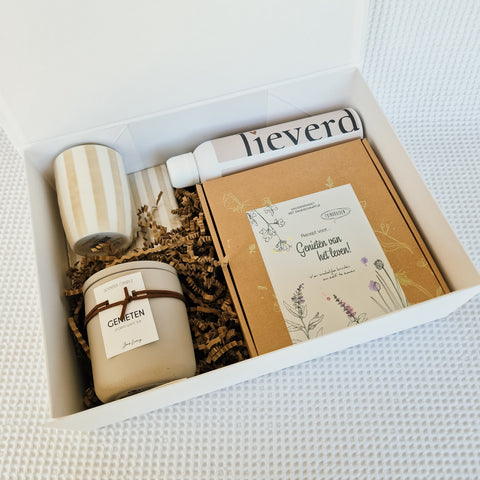 Cadeaubox genieten van het leven