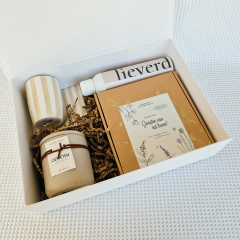 Cadeaubox genieten van het leven