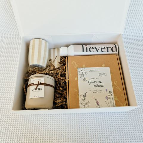Cadeaubox genieten van het leven