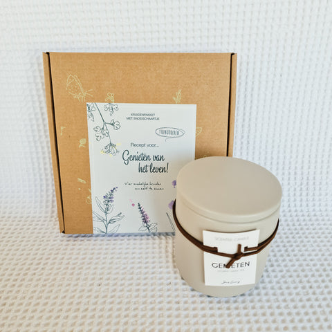 Cadeaubox genieten van het leven