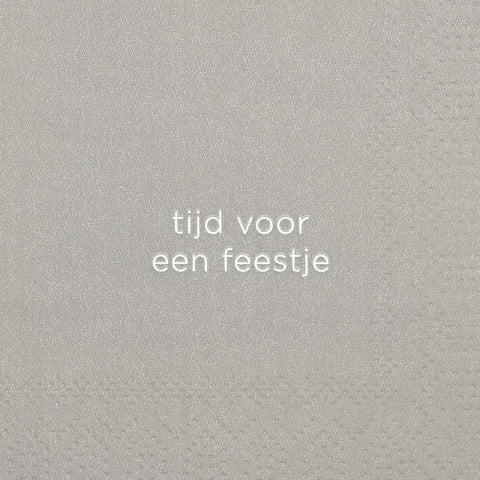Servetten tijd voor een feestje