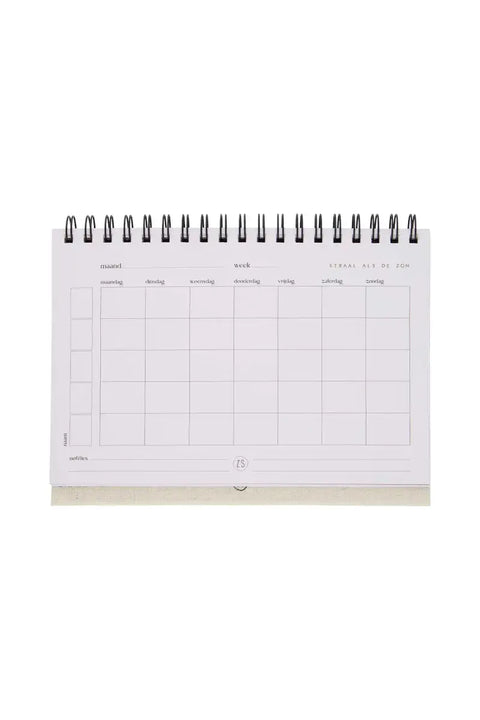 Familieplanner zand