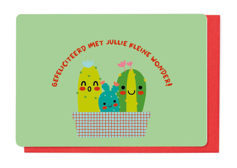 Gefeliciteerd met jullie kleine wonder