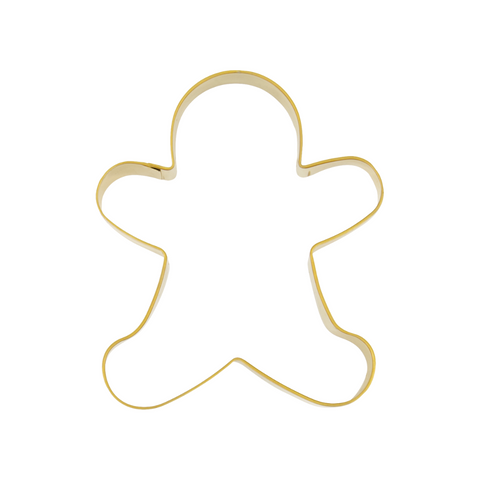 Koekvorm gingerbread goud