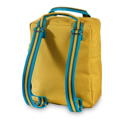 Rugzak large zipper 2.0 mustard