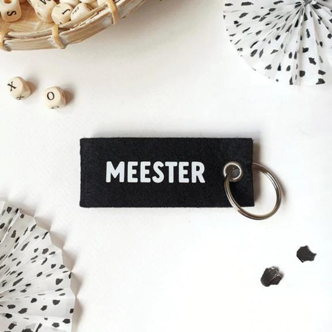 Sleutelhanger vilt - Meester