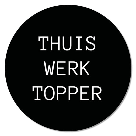 Muismat - thuis werk topper