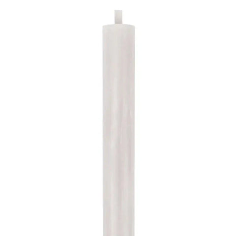 4 rustieke kaarsen 20cm krijt
