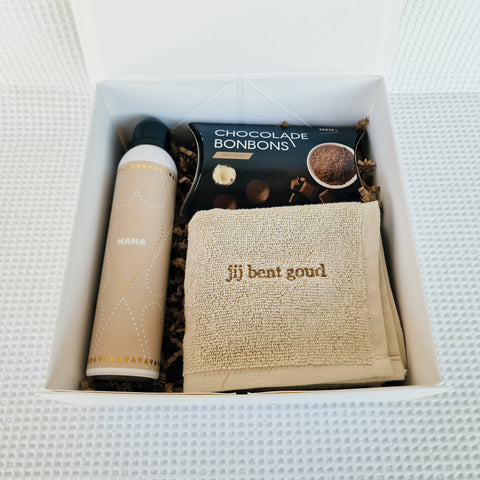 Cadeaubox mama jij bent goud
