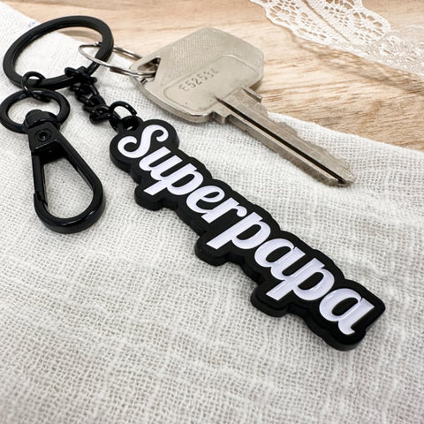 Sleutelhanger superpapa