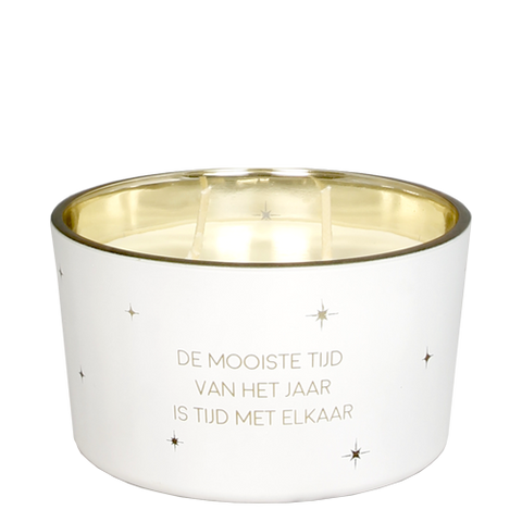 Sojakaars de mooiste tijd van het jaar is tijd met elkaar