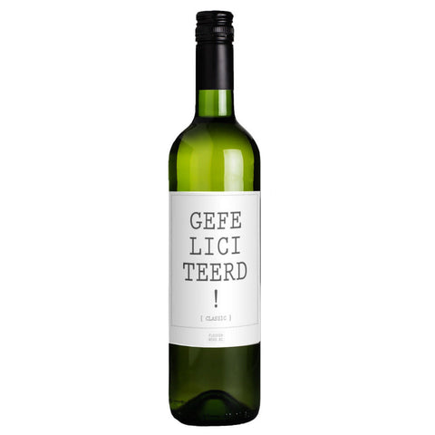 Witte wijn - Gefeliciteerd!