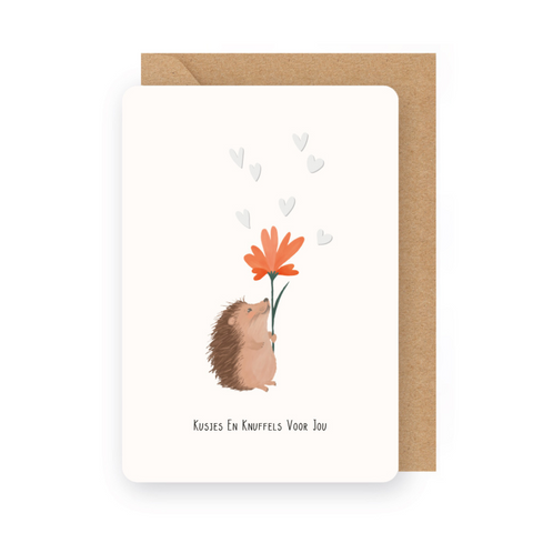 Kusjes en knuffels voor jou