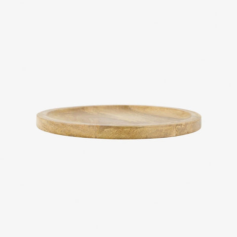 Houten stylingbord met gouden rand 30cm